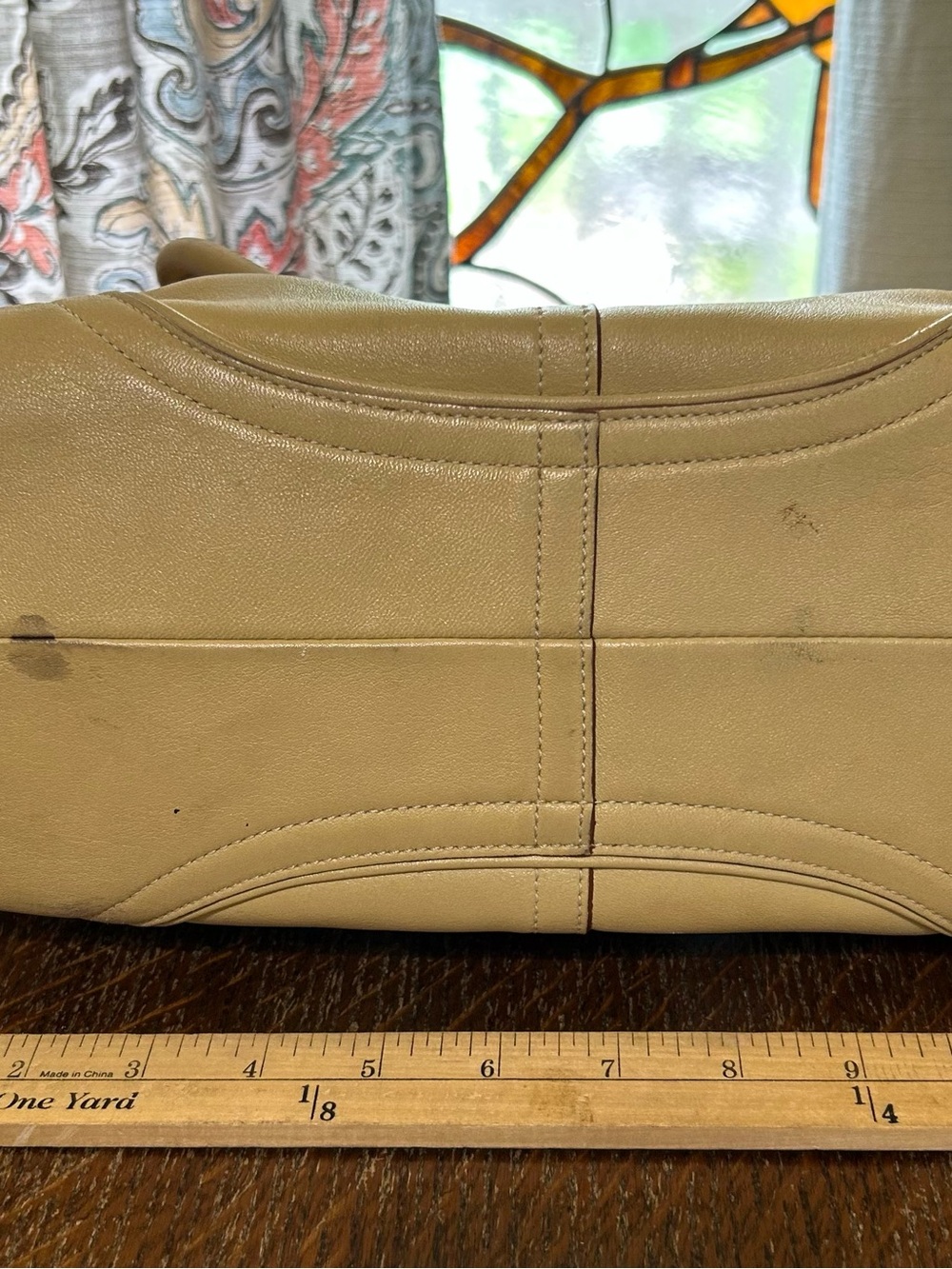 Coach #9251  Vintage Shoulder Satchel Leather Bag & Hang Tag - Picture 7 of 12